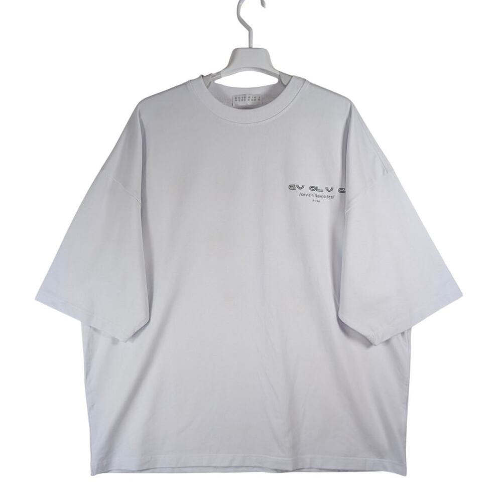 Evolve X Seven Quarters Dyno Graphic T-Shirt White Men’s Size Extra Large XL